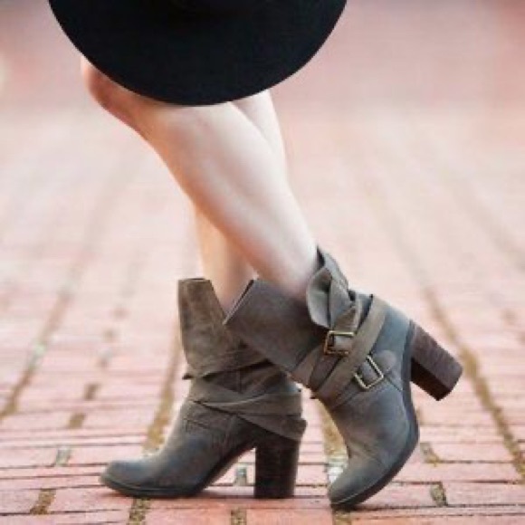 JEFFREY CAMPBELL Grey France Suede Boots - Picture 8 of 8